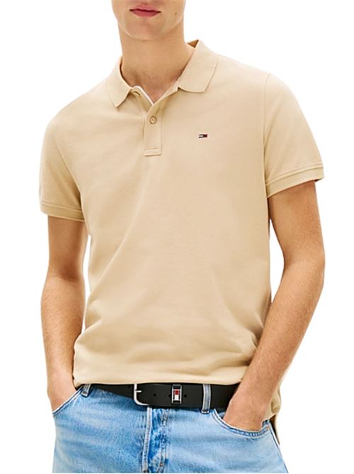 Polo slim fit in cotone Tommy Jeans | DM0DM20676AB9